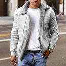 Anselm - Langärmelige Vlies Gefüttert Jacke Mit Taschen