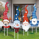 DecoGlow - Dekoration Weihnachten Spieß 4 Stück Satz