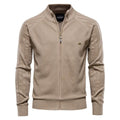 Karl - Bequeme Langärmelig Jacke Mit Reißverschluß