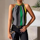 Leah - Retro Elegance Ärmelloses Cami-Top