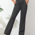 Moana – Hose mit weitem Bein hohem Bund und Seitentaschen