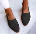 Yuliana - Lässige flache Riemenschuhe mit rutschfester Sohle für Stil und Komfort