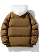 Felix - Langärmelig Kapuzenpuffer Jacke Mit Kordelzug