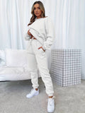 Clara - Langärmelig Top Und Hosen Zweiteiliges Set