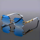 Amelie – Leichte Sonnenbrille mit goldenen Akzenten und UV Schutz