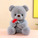 RoseCuddle - Rosen Teddybär mit handgefertigtem Entwerfen
