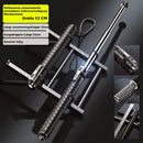 TrailShield - Automatischer Selbstverteidigungsstock mit Anti Rutsch Griff