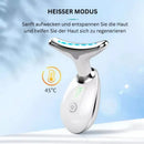 SkinVibe – Anti Falten Facelift Massagegerät mit LED Lichttherapie für Gesicht und Hals