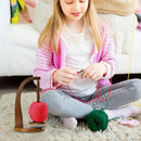 SpinYarn - Drehbarer Spulenhalter mit stabilem Sockel für verwechslungsfreie Garnorganisation
