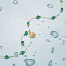 Lenora – Modische Perlenkette mit zartem Muschel Charm