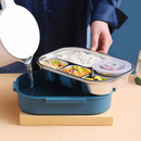 ThermoBox - Thermische Lunchbox mit Fächern und Suppenschüssel für frische Mahlzeiten