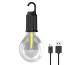 GlowCamp - Wiederaufladbare LED Campinglampe mit USB Anschluss und wasserdichtem Gestaltung