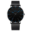 Anton – Einzigartige rundem Zifferblatt Uhr mit  verstellbarem Armband