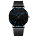 Anton – Einzigartige rundem Zifferblatt Uhr mit  verstellbarem Armband