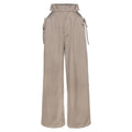 Zianah – Modische Hohe Taille Weites Bein Hose mit lockerer Passform