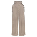 Zianah – Modische Hohe Taille Weites Bein Hose mit lockerer Passform