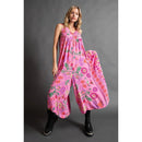 Juna – Modernes Maxikleid mit verstellbaren Trägern und Blumenprint