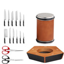 SharpEase - Professionelles Rollmesserschärf-Set für rasiermesserscharfe Klingen