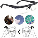 LuxeVision - Brille mit einstellbarem Fokus und Einstellrad für die Korrektur von Nah und Fernsicht