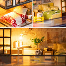 NestBuild - Detailliertes Miniaturhausmodell mit LED Beleuchtung