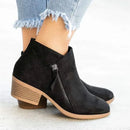 Selene - Orthopädische Stiefelette Mit Seitenreißverschluss