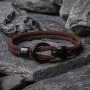 Louis - Handgefertigtes Seilarmband für minimalistischen Stil