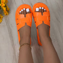 Tilana - Bequeme Flip Flops Sandalen mit dickem Boden und rutschfester