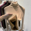 Aria - Langärmeliger Vlies Gefüttert Rollkragenpullover