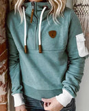 Joren – Eleganter Halfzip Hoodie mit funktioneller Tasche