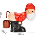 BubbleGiggle - Verspielt Weihnachtsmann Blase Figure für Festlicher Spaß