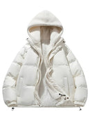 Carl - Langärmelige Vlies Kapuze Jacke Mit Taschen