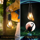 GlowCamp - Wiederaufladbare LED Campinglampe mit USB Anschluss und wasserdichtem Gestaltung
