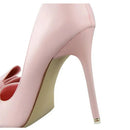 Laura – Stylische Hohe Absätze Schuhe mit Schleifendesign und rutschfest