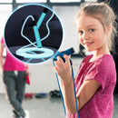 FlashRope - LED Springseil Verstellbares leuchtendes Fitnessseil mit ergonomischen Griffen und Taschenlampe