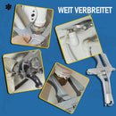 FlexGrip - Verstellbarer Schraubenschlüssel für beengte Platzverhältnisse und schnelle Reparaturen im Haushalt