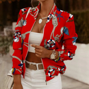 Elina – Schlank Fit Langarmjacke mit Reißverschluss