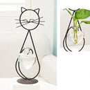 FloraKitty - Einzigartiges Pflanzgefäß Katzenform mit Herzvase für modernes Entwerfen