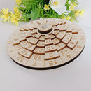 PuzzleCore - Holzpuzzle Kompliziertes Ringpuzzle mit lasergravierten Zahlen und Präzision