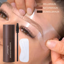 BrowGlam - Augenbrauenstempel Kit für perfekt geformte und definierte Brauen mit Pinseln