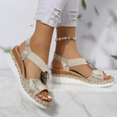 Renate – Leichte Sandalen mit verstellbaren Riemen und rutschfester Sohle