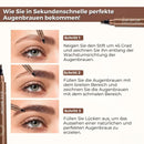 BrowPro - Präzisions Augenbrauenstift Formen für volle Brauen