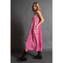 Juna – Modernes Maxikleid mit verstellbaren Trägern und Blumenprint