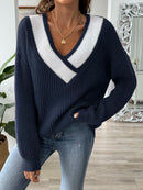 Ylva - Bequemer lockerer Pullover mit langen Ärmeln