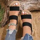 Julia - Bequeme Sandalen mit offener Spitze und rutschfester Sohle