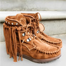 Julie - Leichte Wildlederstiefel mit rutschfester Sohle für Komfort