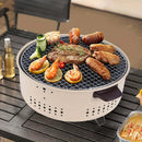 GrillNest – Kompakter rauchfreier Elektrogrill für den Innen- und Außenbereich