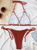 Anna – Stylischer Hohe Taille Bikini mit Neckholder Entwerfen