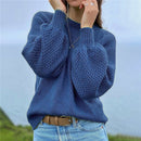Sophie – Zeitloser Langarm Pullover Mit Rundhalsausschnitt