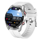 HealthEase - Intelligente Uhr mit rundem Ziffernblatt und Herzfrequenz Schlaf und Fitness Tracking Anzeige