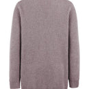 Silke – Vorne offener Langarm Strickjacke mit Taschen und lockerer Passform